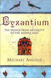 Cover of Byzantium by Michael Angold