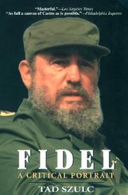 Cover of Fidel by Tad Szulc