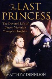 Cover of The Last Princess by Matthew Dennison