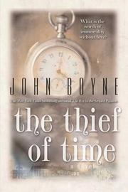 Front cover of The Thief of Time by John Boyne