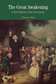 Front cover of The great awakening by Thomas S. Kidd