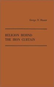 Front cover of Religion behind the Iron Curtain by George Nauman Shuster