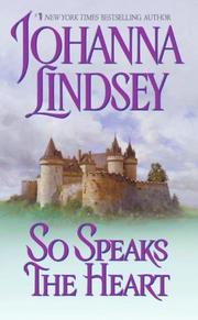 Front cover of So speaks the heart by Johanna Lindsey