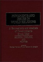 Front cover of Movements and issues in world religions by Charles Wei-hsun Fu