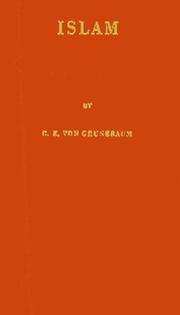 Front cover of Islam by Gustave Edmund Von Grunebaum