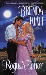 Cover of Rogue's Honor by Brenda Hiatt