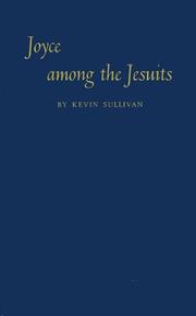 Cover of Joyce among the Jesuits by Sullivan, Kevin.