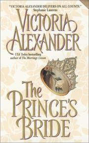 Cover of The prince's bride by Victoria Alexander
