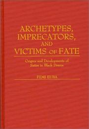Front cover of Archetypes, imprecators, and victims of fate by Femi Euba