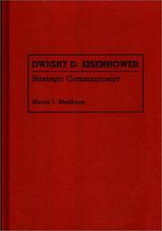 Cover of Dwight D. Eisenhower by Martin J. Medhurst