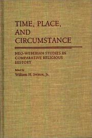 Cover of Time, Place, and Circumstance by William H. Swatos