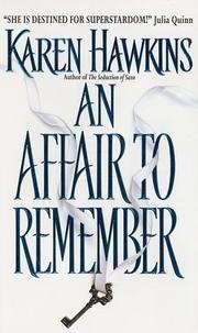 Cover of An Affair to Remember by Karen Hawkins