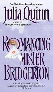 Cover of Romancing Mister Bridgerton by Julia Quinn