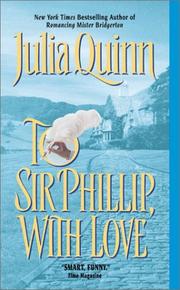 Front cover of To Sir Phillip, With Love by Julia Quinn