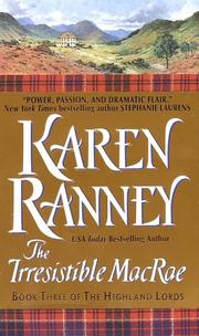 Front cover of The Irresistible MacRae by Karen Ranney