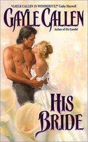 Cover of His Bride by Gayle Callen