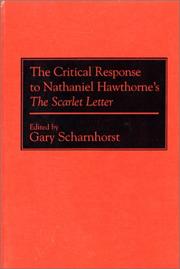 Cover of The Critical Response to Nathaniel Hawthorne's The Scarlet Letter by Gary Scharnhorst