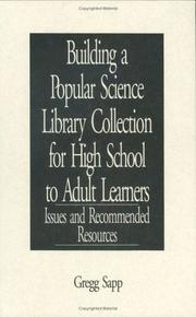 Front cover of Building a popular science library collection for high school to adult learners by Gregg Sapp
