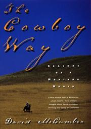 Cover of The Cowboy Way by David McCumber