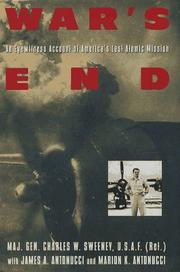 Cover of War's end by Charles W. Sweeney