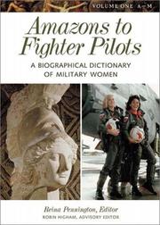 Front cover of Amazons to Fighter Pilots by Reina Pennington