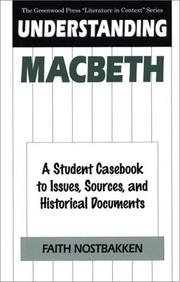 Cover of Understanding Macbeth by Faith Nostbakken