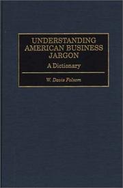 Front cover of Understanding American business jargon by W. Davis Folsom
