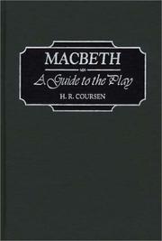 Cover of Macbeth by Herbert R. Coursen