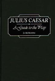 Cover of Julius Caesar by McMurtry, Jo.
