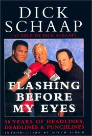 Cover of Flashing Before My Eyes by Dick Schaap