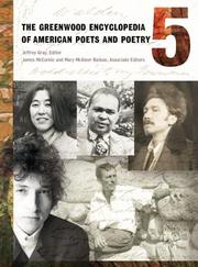 Cover of The Greenwood encyclopedia of American poets and poetry by Jeffrey Gray