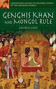 Cover of Genghis Khan and Mongol Rule by George Lane
