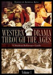 Cover of Western Drama through the Ages [Two Volumes] by Kimball King