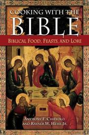 Front cover of Cooking with the Bible by Anthony F. Chiffolo
