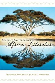 Cover of Student encyclopedia of African literature by G. D. Killam