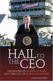 Cover of Hail to the CEO by James Hoopes