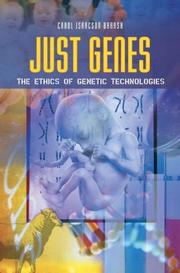 Front cover of Just genes by Carol Isaacson Barash