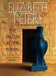 Front cover of The falcon at the portal by Elizabeth Peters