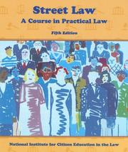 Front cover of Street law by Lee Arbetman
