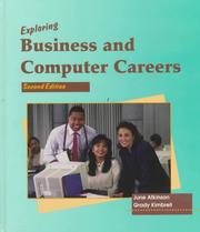Cover of Exploring Business and Computer Careers by June Atkinson