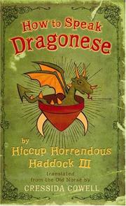 Front cover of How to Speak Dragonese by Cressida Cowell
