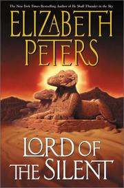 Front cover of Lord of the silent by Elizabeth Peters