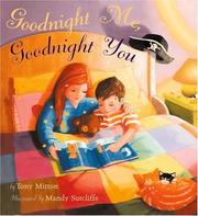 Front cover of Goodnight me, goodnight you by Tony Mitton