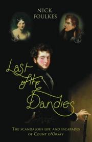 Front cover of Last of the dandies by Nick Foulkes