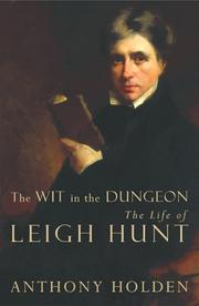 Front cover of The wit in the dungeon by Anthony Holden