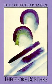 Cover of Poems by Theodore Roethke
