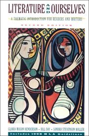 Cover of Literature and ourselves by Gloria Mason Henderson