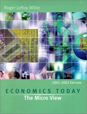 Front cover of Economics Today by Miller