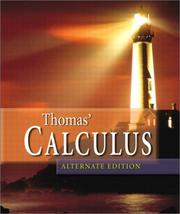 Cover of Calculus by George Brinton Thomas