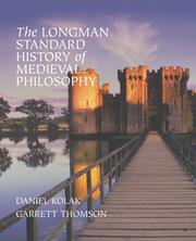 Front cover of The Longman standard history of medieval philosophy by Daniel Kolak